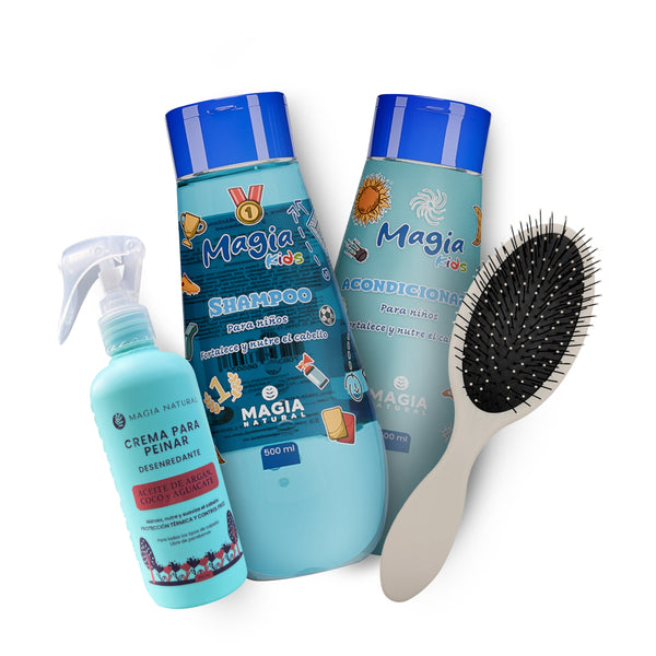 Kit Rutina Mágica de Crecimiento Capilar para Niños