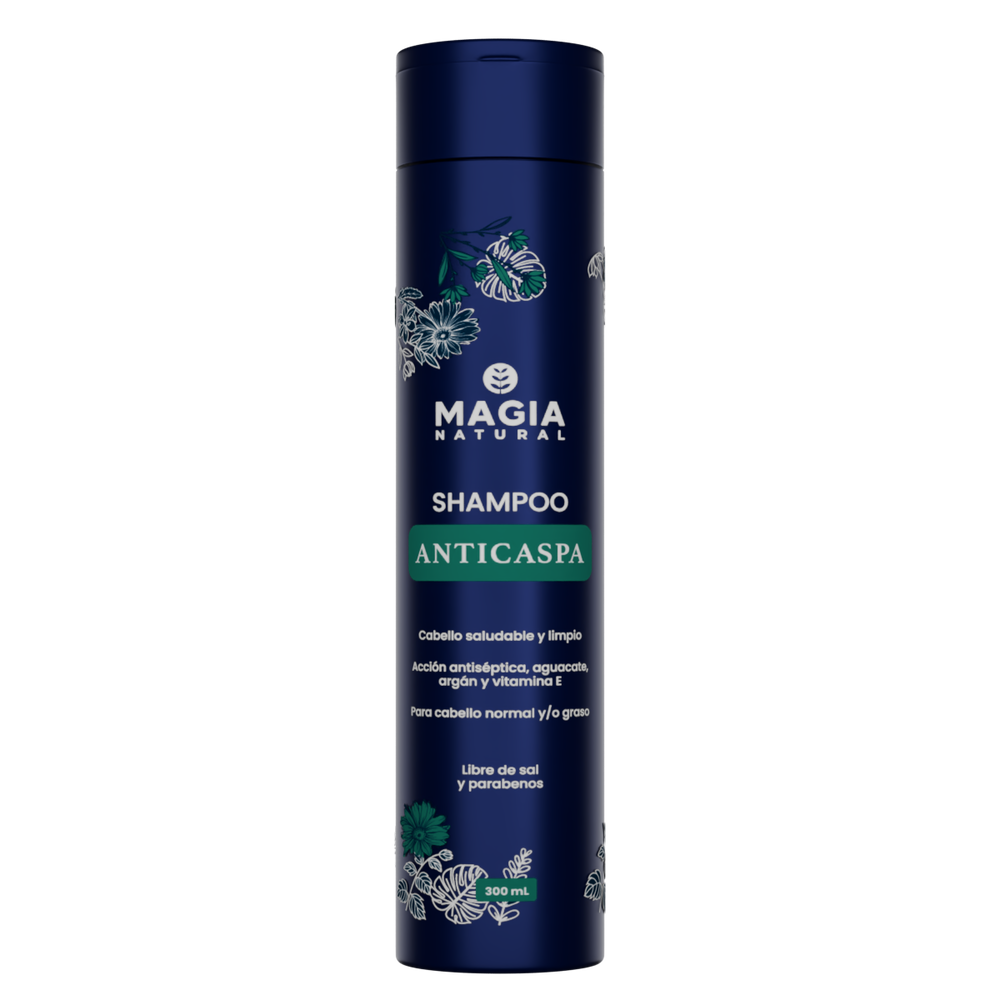 Anti-Dandruff and Purifying Shampoo with Activated Charcoal