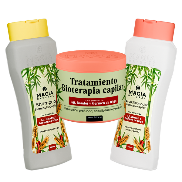 Molecular Biotherapy Hair Repair Kit with Chili and Bamboo