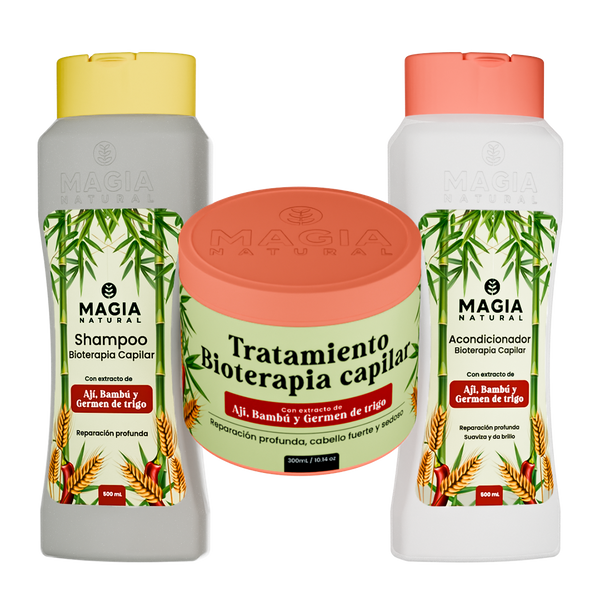 Molecular Biotherapy Hair Repair Kit with Chili and Bamboo
