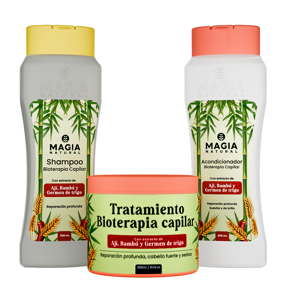 Molecular Biotherapy Hair Repair Kit with Chili and Bamboo