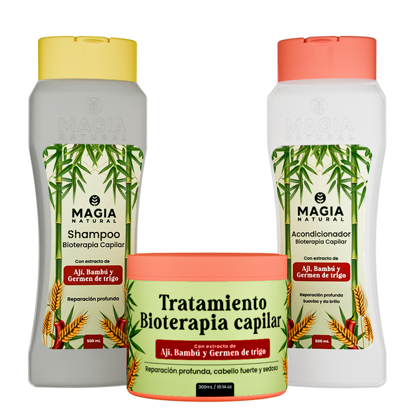 Molecular Biotherapy Hair Repair Kit with Chili and Bamboo