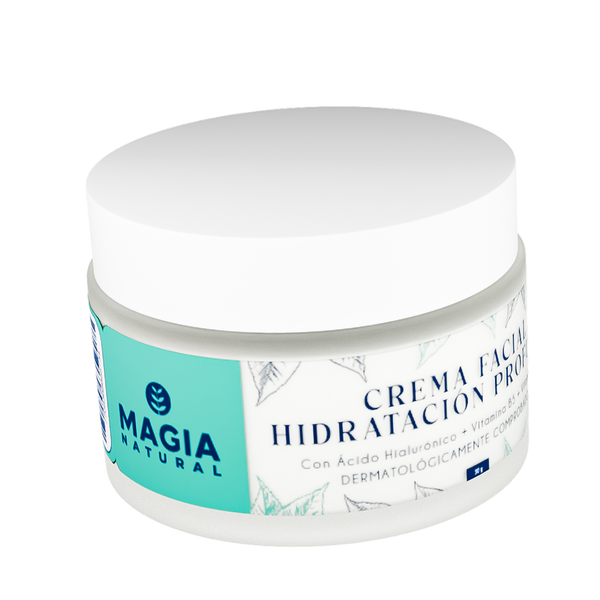 Crema Facial Hidratación Profunda con Ácido Hialurónico