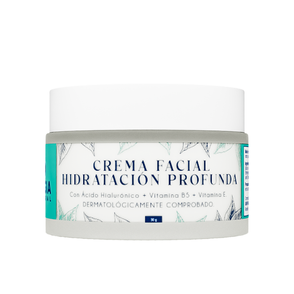 Crema Facial Hidratación Profunda con Ácido Hialurónico