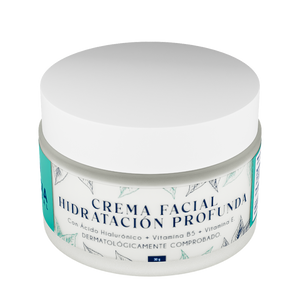 Crema Facial Hidratación Profunda con Ácido Hialurónico