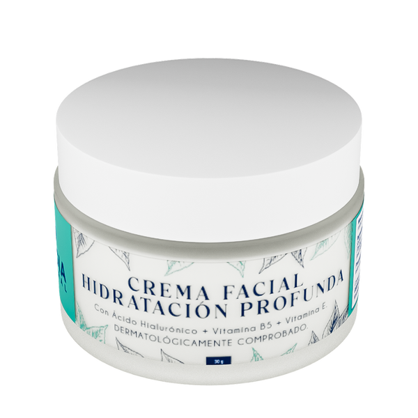 Crema Facial Hidratación Profunda con Ácido Hialurónico