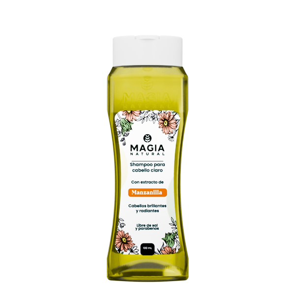 Shampoo Iluminador y Aclarante con Manzanilla y Miel