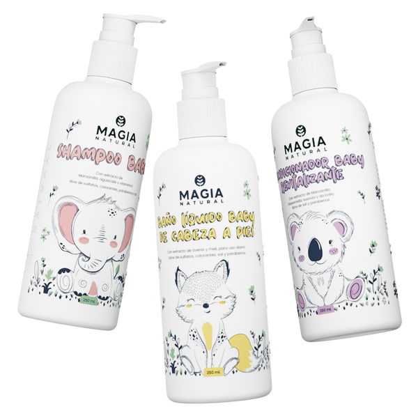 Baby Care Kit with Oats, Honey and Chamomile