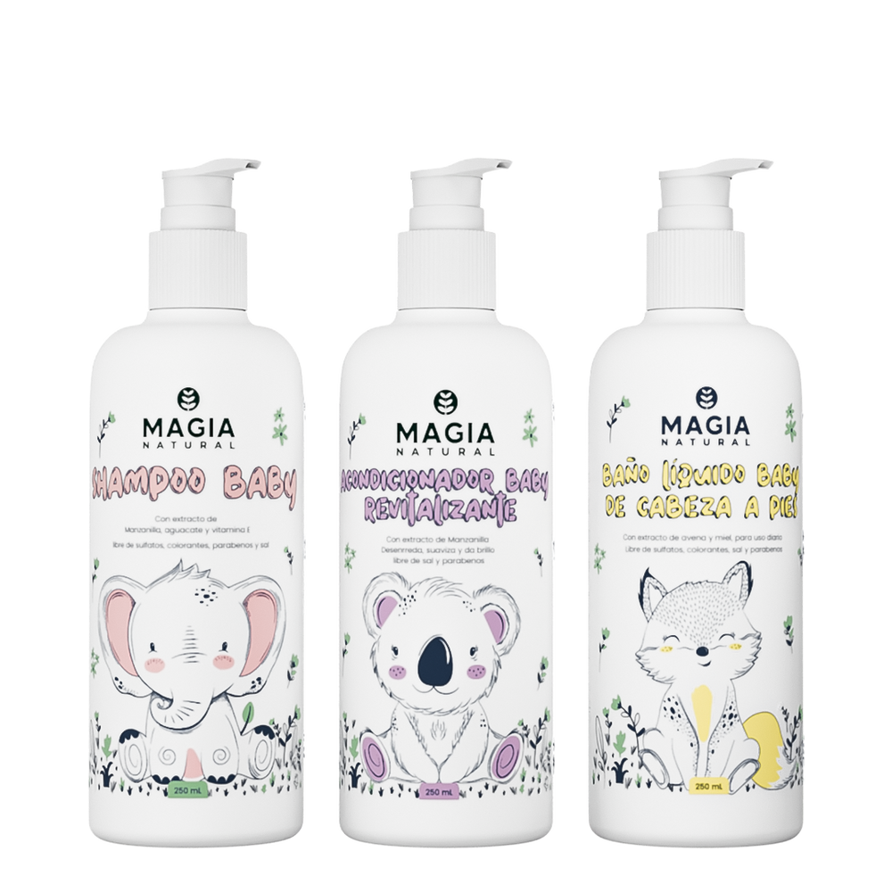 Baby Care Kit with Oats, Honey and Chamomile