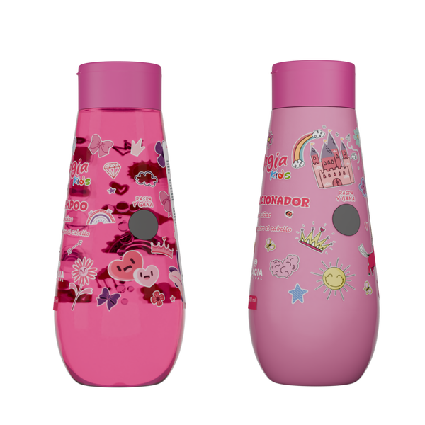 Growth and Detangling Kit for Girls with Rice and Passion Fruit