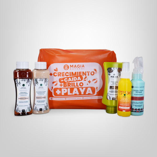 Kit Viajero Capilar Sun-Kissed: Aclarado y Brillo Natural