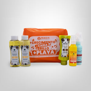 Kit Viajero Capilar Sun-Kissed: Aclarado y Brillo Natural