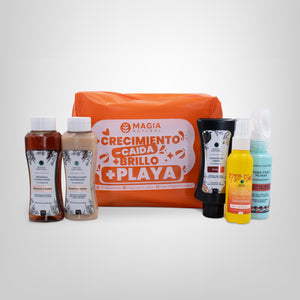 Kit Viajero Capilar Sun-Kissed: Aclarado y Brillo Natural