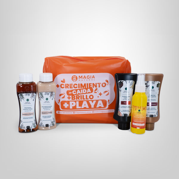 Kit Viajero Capilar Sun-Kissed: Aclarado y Brillo Natural