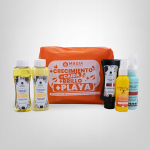 Kit Viajero Capilar Sun-Kissed: Aclarado y Brillo Natural