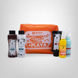 Kit Viajero Capilar Sun-Kissed: Aclarado y Brillo Natural