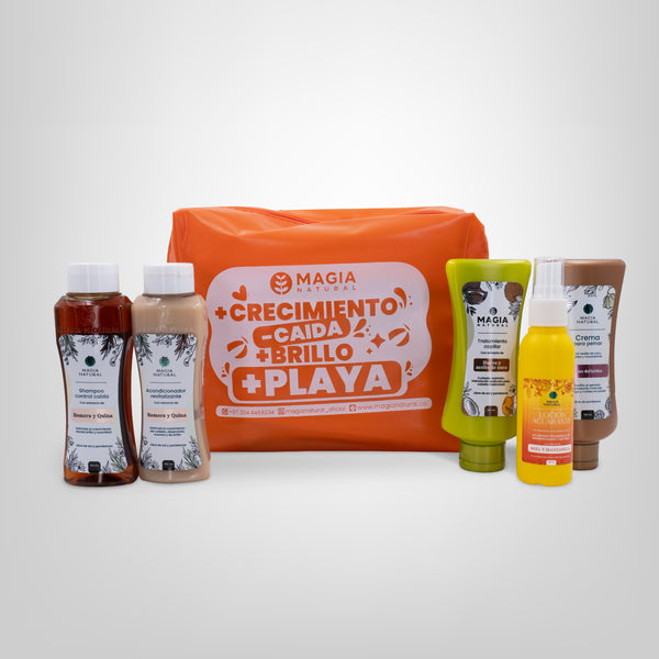 Kit Viajero Capilar Sun-Kissed: Aclarado y Brillo Natural