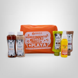 Kit Viajero Capilar Sun-Kissed: Aclarado y Brillo Natural