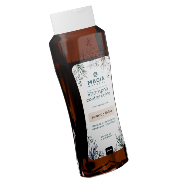 Shampoo Estimulante de Crecimiento con Romero y Quina