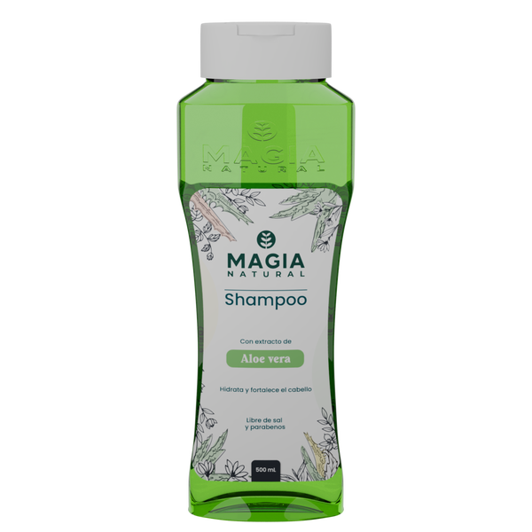 Moisturizing and Protective Shampoo with Aloe Vera