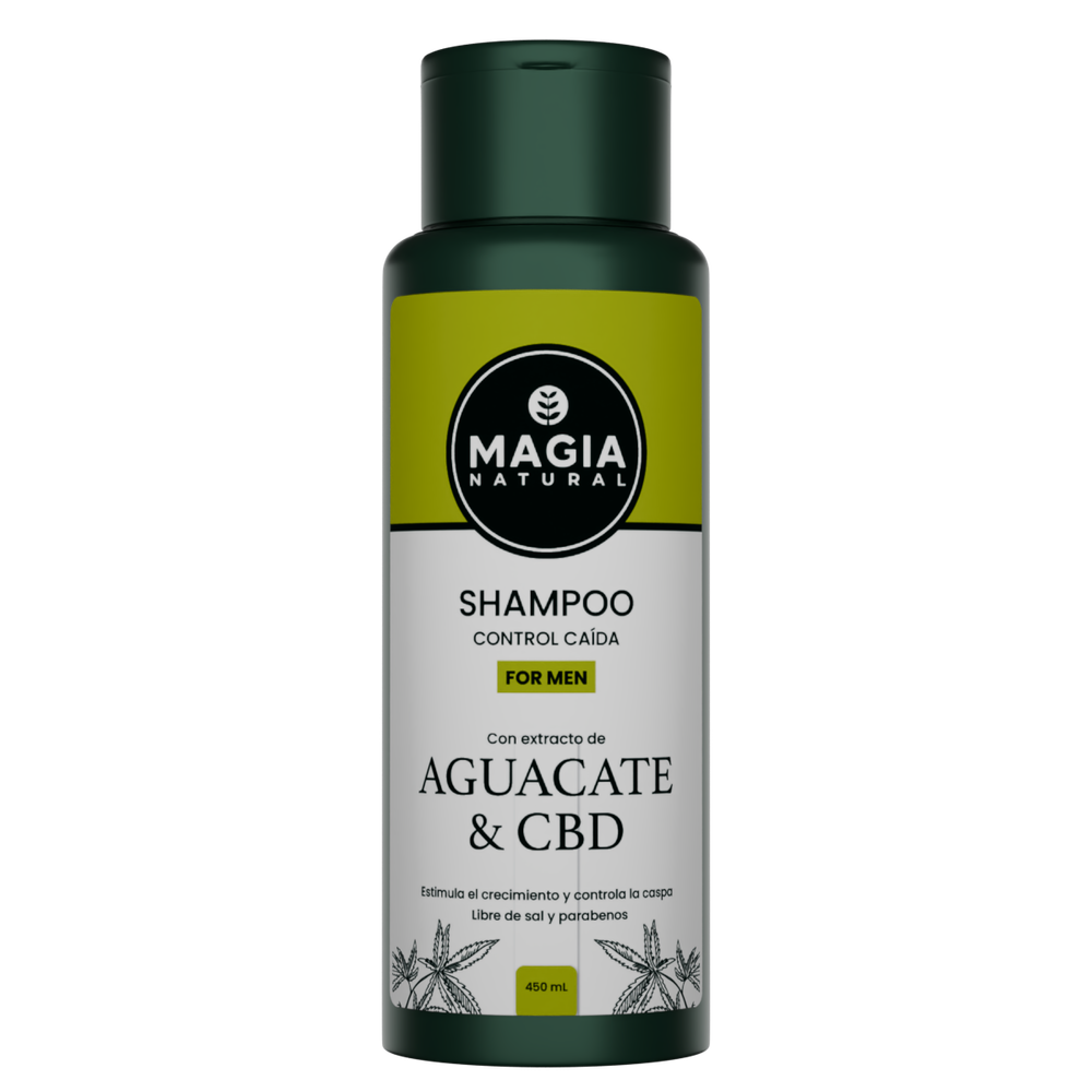 Anti-Hair Loss Shampoo for Men with Avocado and CBD