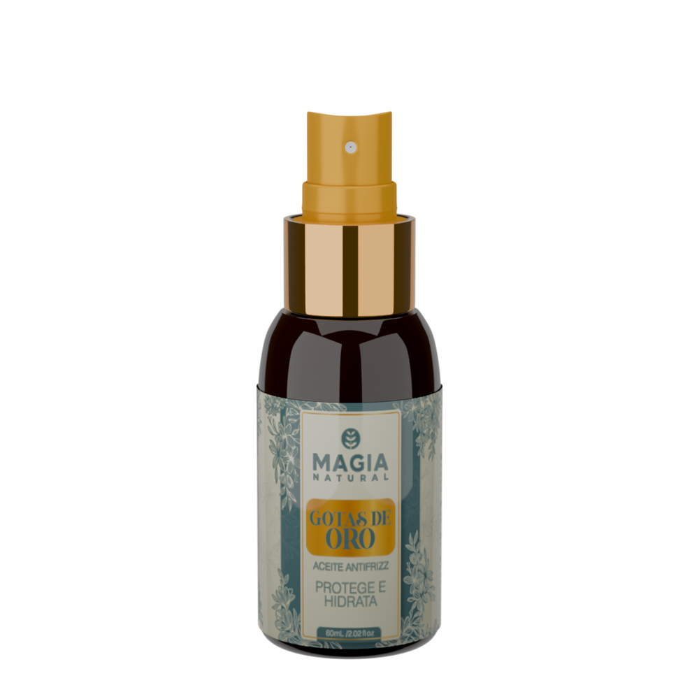 Gold Drops Anti-Frizz and Environmental Protection Serum