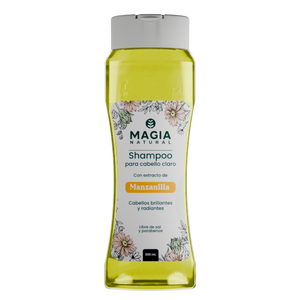 Shampoo Iluminador y Aclarante con Manzanilla y Miel