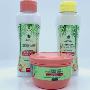 Kit Reparación Molecular Bioterapia Capilar con Ají y Bambú Viajero
